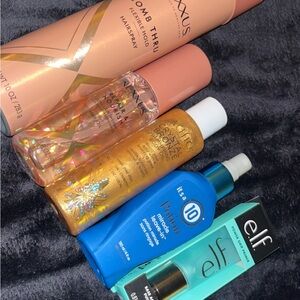 Nexxus Comb Thru Hairspray - Peach and Gold